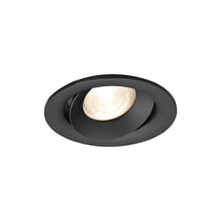Braytron - Fixation spot Tetra-E2, rond, noir, orientable, diamètre 95mm, aluminium