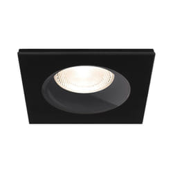 Braytron - Support de spot encastrable carré noir IP54