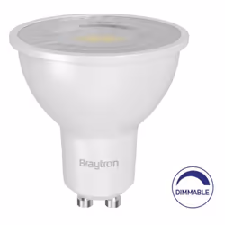 Ampoule LED GU10 6W 4000K Dimmable 38° – Modèle BA26-60651 Lumière naturelle et directionnelle, idéale pour un éclairage fonc ...