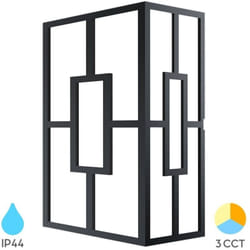 Braytron - Applique murale led 20W 3en1 IP44 Noir