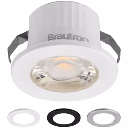 Ce mini spot LED rond 3 couleurs 3W 4000K IP54 se distingue par ses petites dimensions et son très faible encombrement. Il a  ...