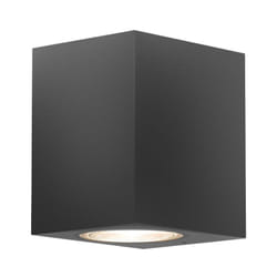 Applique rita GU10 35W Gris Aluminium IP44