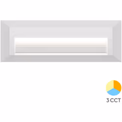 Applique LED murale Vekta-B1 Braytron 3W 180lm 3en1 Blanc IP65 Apportez élégance et performance à vos espaces extérieurs avec ...
