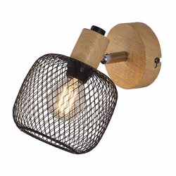 Applique murale décorative 1xE14 23W IP20 – Modèle BV03-00010 Offrez une ambiance naturelle et contemporaine à vos murs avec  ...