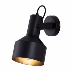 Applique murale décorative 1xE27 IP20 – Métal noir – Modèle BV05-00013 Vous recherchez une solution d'éclairage murale au sty ...