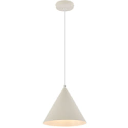Braytron - Suspension décorative 1xE27 23W IP20 – Métal blanc