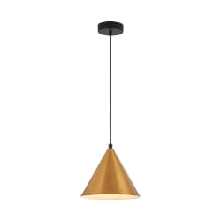 Suspension décorative 1xE27 23W IP20 – Métal doré