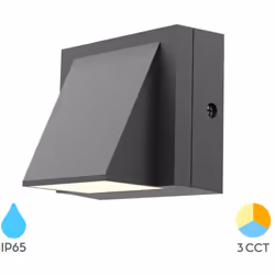 Applique Murale LED Extérieure 6W 3IN1 IP65 – BG38-02682 Éclairage extérieur compact et directionnel L'applique murale LED BG ...