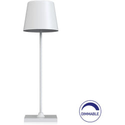 Lampe de table rechargeable blanc 3W 3000K IP44