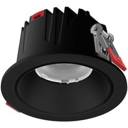 Spot LED Encastrable-Braytron-Noir-10W-3en1-IP20