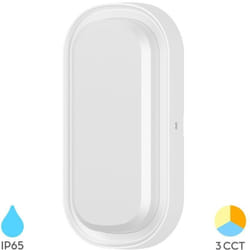 Applique extérieure LED 12W 3en1 IP65 Blanc