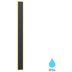 Applique murale led Extérieure 18W 3000K IP54 Noir