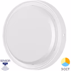 Applique extérieure LED avec Détecteur micro-ondes 18W 3IN1 IP65 – BC18-30780 Éclairage intelligent pour vos espaces extérieu ...