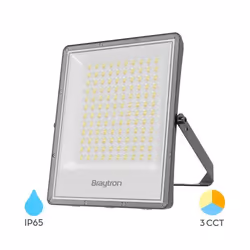 Projecteur LED 100W 3en1 11000lm IP65 IK06 – Gris