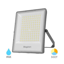 Projecteur LED 100W 3en1 11000lm IP65 IK06 – Gris