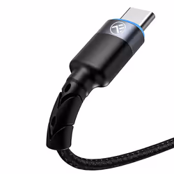 Tellur TLL155363 câble USB 1,2 m USB A USB C Noir