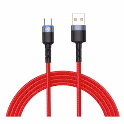 Tellur TLL155334, 1,2 m, USB A, USB C, 0,48 Gbit/s, Rouge
