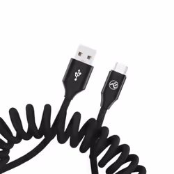Tellur Data cable extendable USB to Type câble USB USB 2.0 1,8 m USB A USB C Noir