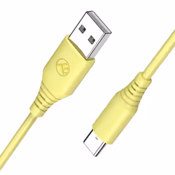 Tellur TLL155400 câble USB 1 m USB A USB C Jaune