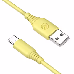 Tellur TLL155400 câble USB 1 m USB A USB C Jaune