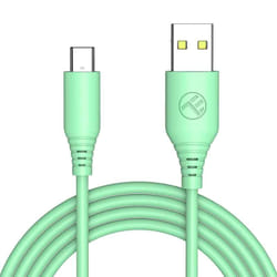 Tellur TLL155401 câble USB USB 2.0 1 m USB A USB C Vert