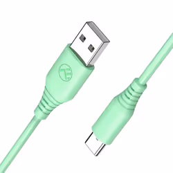 Tellur TLL155401 câble USB USB 2.0 1 m USB A USB C Vert