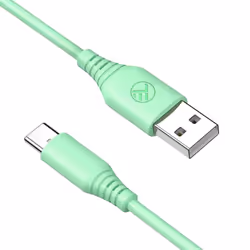 Tellur TLL155401 câble USB USB 2.0 1 m USB A USB C Vert
