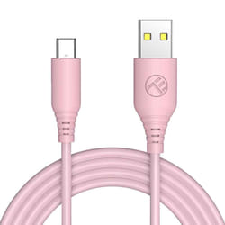 Tellur TLL155402 câble USB USB 2.0 1 m USB A USB C Rose