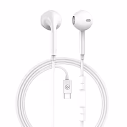 Tellur TLL162272 écouteur/casque Avec fil Ecouteurs Appels/Musique USB Type-C Blanc