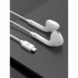 Tellur TLL162272 écouteur/casque Avec fil Ecouteurs Appels/Musique USB Type-C Blanc