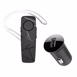 Tellur Vox 60, Sans fil, 50 - 10000 Hz, Appels/Musique, 11 g, Casque, Noir, Transparent