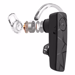 Tellur Vox 60 Casque Sans fil Ecouteurs Appels/Musique USB Type-C Bluetooth Noir, Transparent