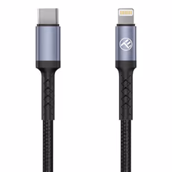 Tellur TLL155431, 2 m, Lightning, USB C, Mâle, Mâle, Noir