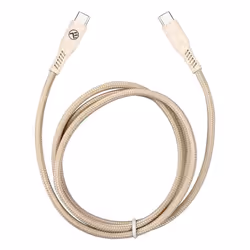 Tellur TLL155441, 1 m, USB C, USB C, 480 Gbit/s, Beige