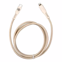 Tellur TLL155451, 1 m, Lightning, USB C, Mâle, Mâle, Beige