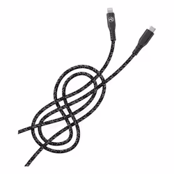 Tellur TLL155461, 1 m, Lightning, USB C, Mâle, Mâle, Noir
