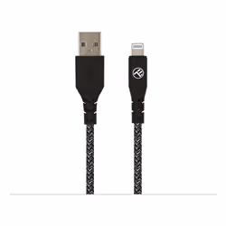 Tellur TLL155481, 1 m, Lightning, USB A, Mâle, Mâle, Noir