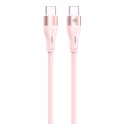 Tellur TLL155511, 1 m, USB C, USB C, 480 Gbit/s, Rose