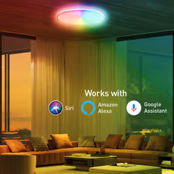 Tellur Smart WiFi Ceiling Light, RGB, wh éclairage de plafond LED 24 W