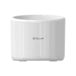 Tellur TLL331471 gamelle et abreuvoir pour chiens et chats Blanc Universel Fontaine à eau automatique pour animaux de compagnie