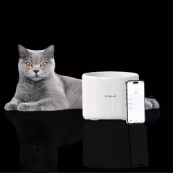 Tellur TLL331471 gamelle et abreuvoir pour chiens et chats Blanc Universel Fontaine à eau automatique pour animaux de compagnie