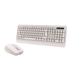 Tellur TLL491171 clavier Souris incluse Universel RF sans fil QWERTY Anglais américain Crème