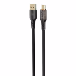 Tellur TLL155711, 1 m, USB A, USB C, 480 Gbit/s, Noir