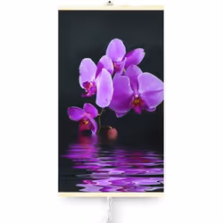 Panneau chauffage mural infrarouge IR 430 W TRIO IP20 17 Orchidée