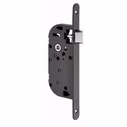 Coffre axe 40 NF métalux Bec de cane gauche noir EURO-ELZETT - sans gâche réversible - G848E077K4L - Certifiée NF Têtiere 20x ...