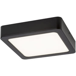 Rabalux - Plafonnier en saillie carré Shaun2 7W 4000K 660lm IP20 noir