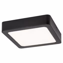Plafonnier - RABALUX - Shaun2 - 7W - 3000K - 670lm - IP20 - Noir