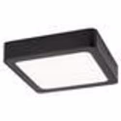 Plafonnier en saillie - RABALUX - Shaun2 - 24W - 3000K - 2400lm - IP20 - Noir
