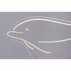 Rabalux 76002AKALI lumière décorative Figurine lumineuse décorative Transparent, Bois LED 2 W