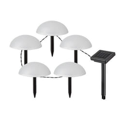 Rabalux TREPPIO Éclairage au sol extérieur Ampoule(s) non remplaçable(s) LED Noir, Blanc